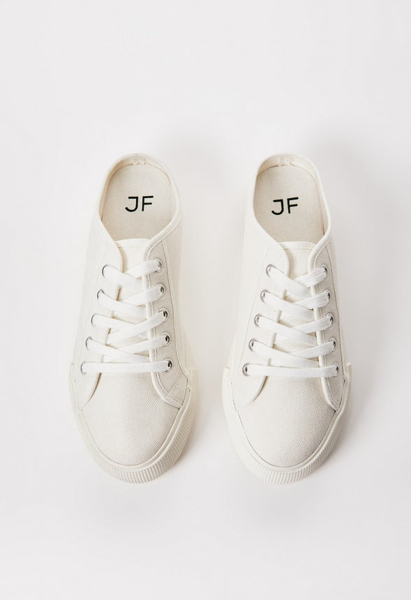 Macy Flatform Sneaker White