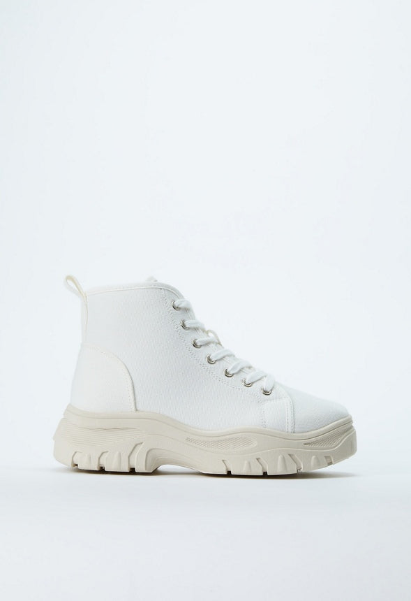 Wylla High Top Sneaker White