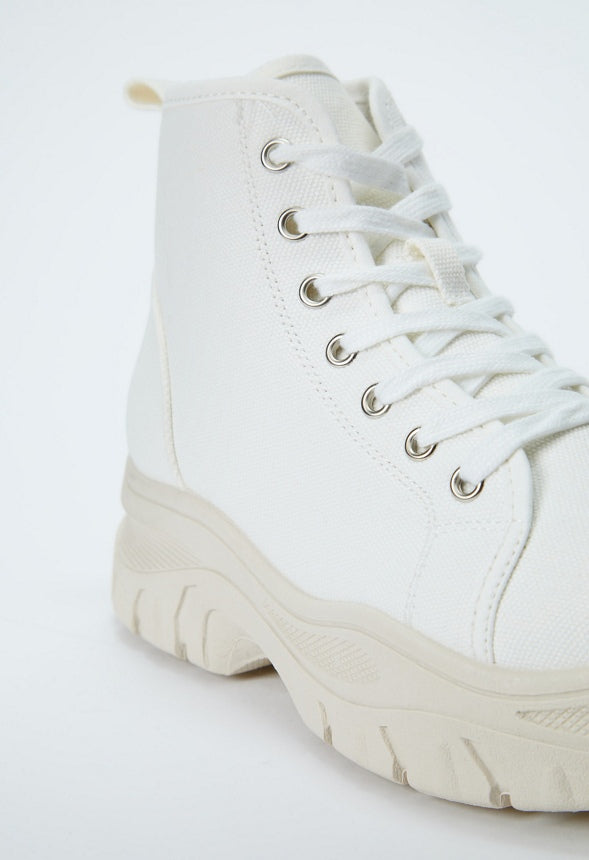 Wylla High Top Sneaker White