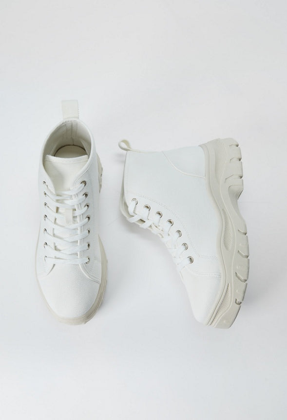 Wylla High Top Sneaker White