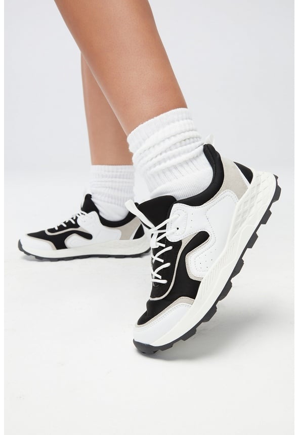 Cypress Athletic Sneaker Black/White