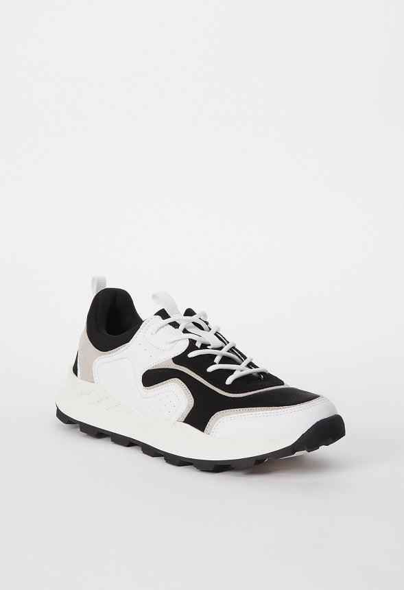 Cypress Athletic Sneaker Black/White