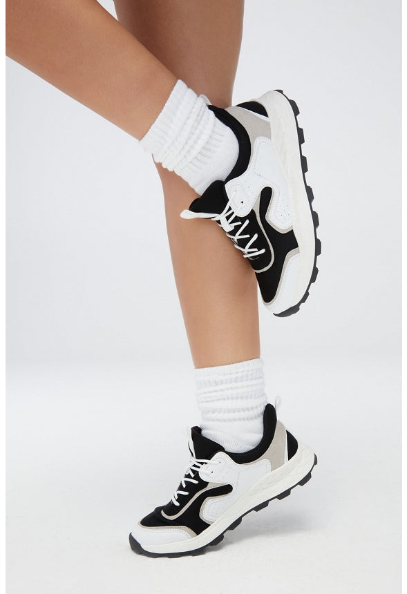 Cypress Athletic Sneaker Black/White