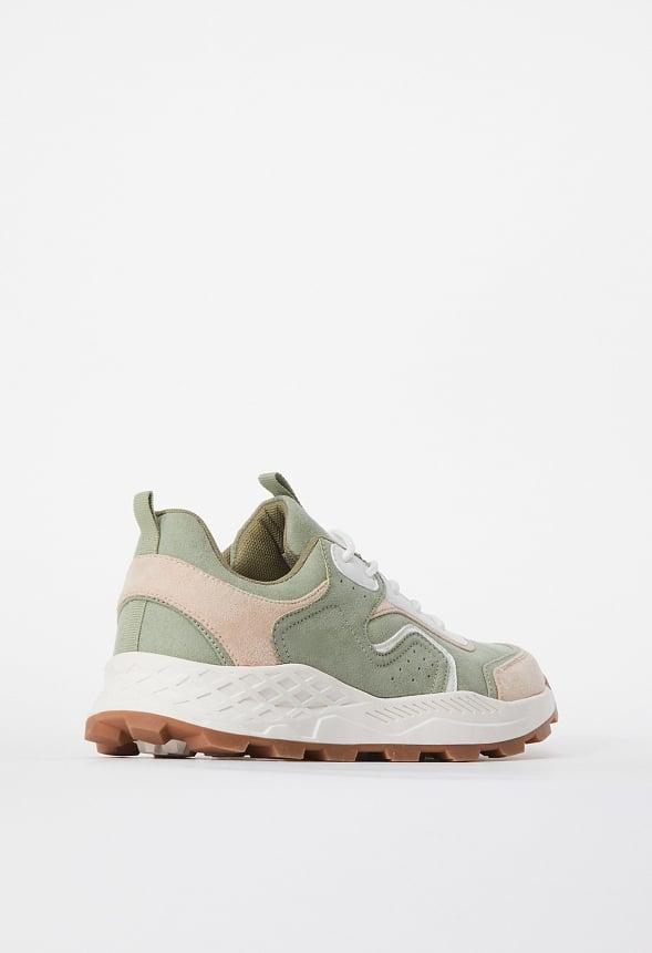 Cypress Athletic Sneaker Bright White/Seagrass/Taupe