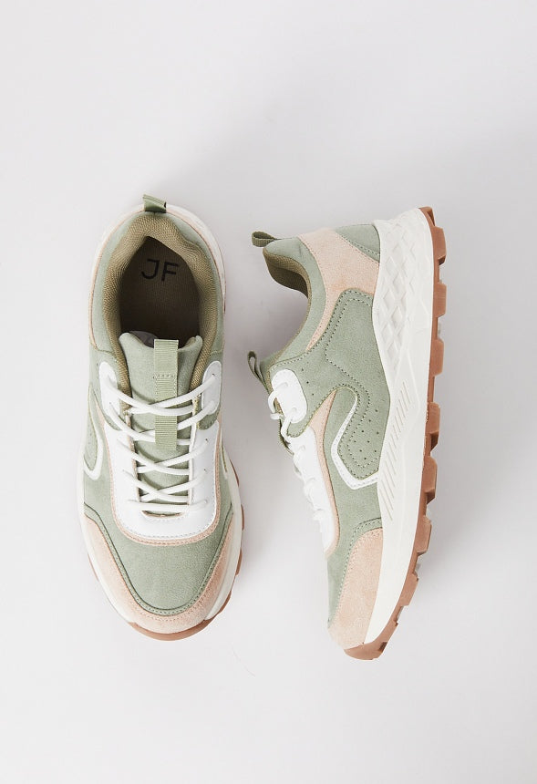 Cypress Athletic Sneaker Bright White/Seagrass/Taupe