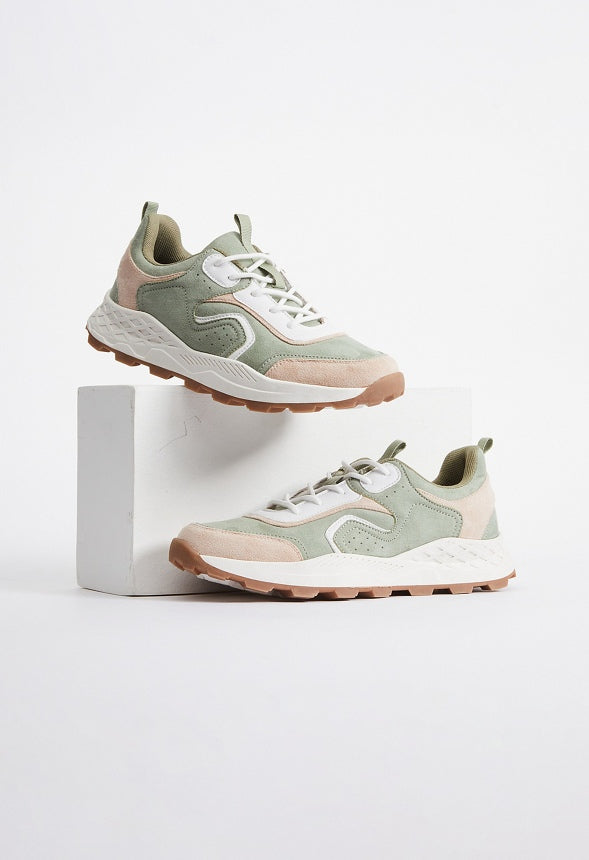 Cypress Athletic Sneaker Bright White/Seagrass/Taupe