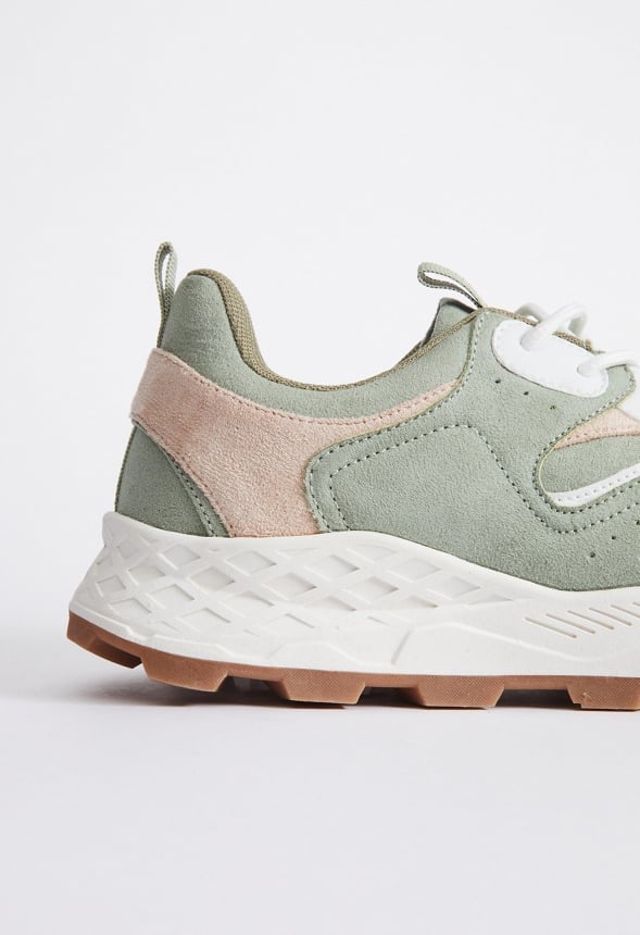 Cypress Athletic Sneaker Bright White/Seagrass/Taupe