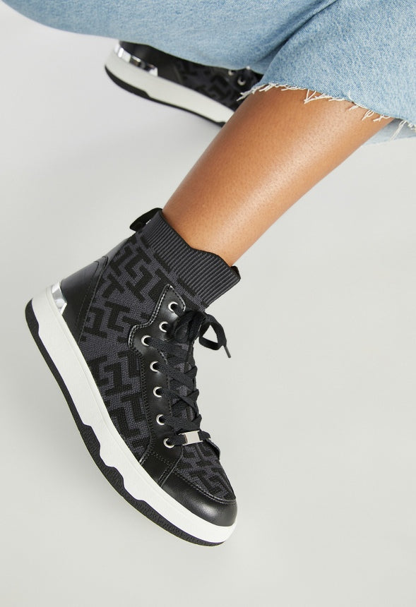 Tara High Top Sneaker Black/Magnet