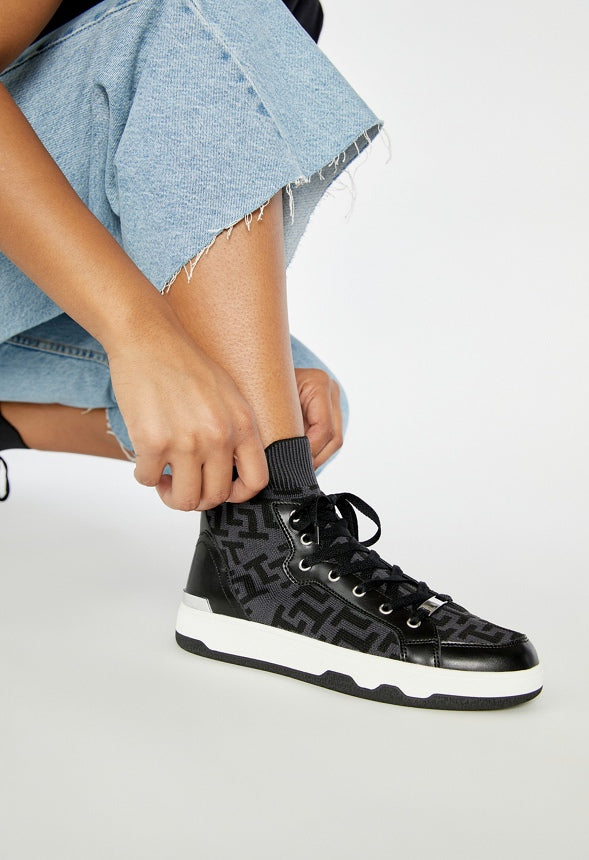 Tara High Top Sneaker Black/Magnet
