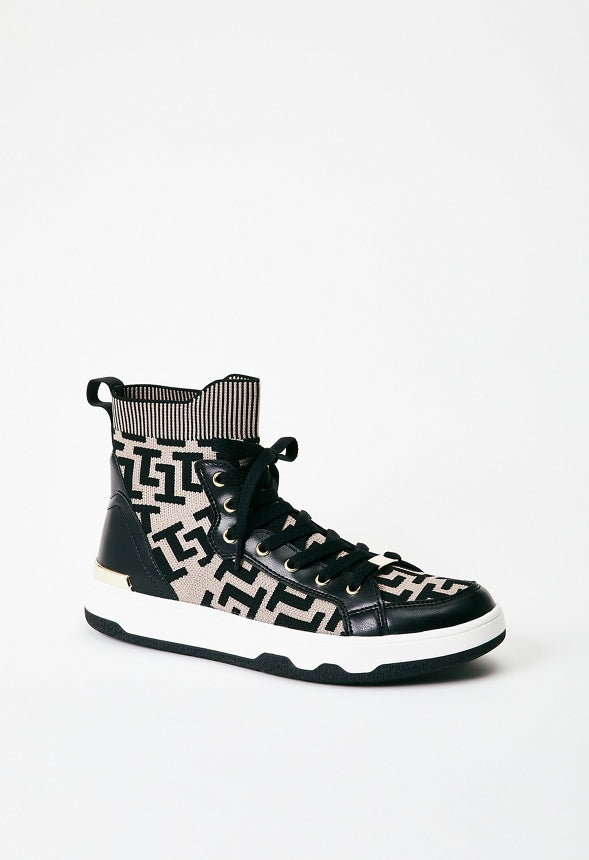 Tara High Top Sneaker Black/Portobella