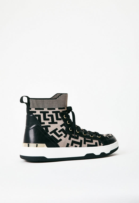 Tara High Top Sneaker Black/Portobella
