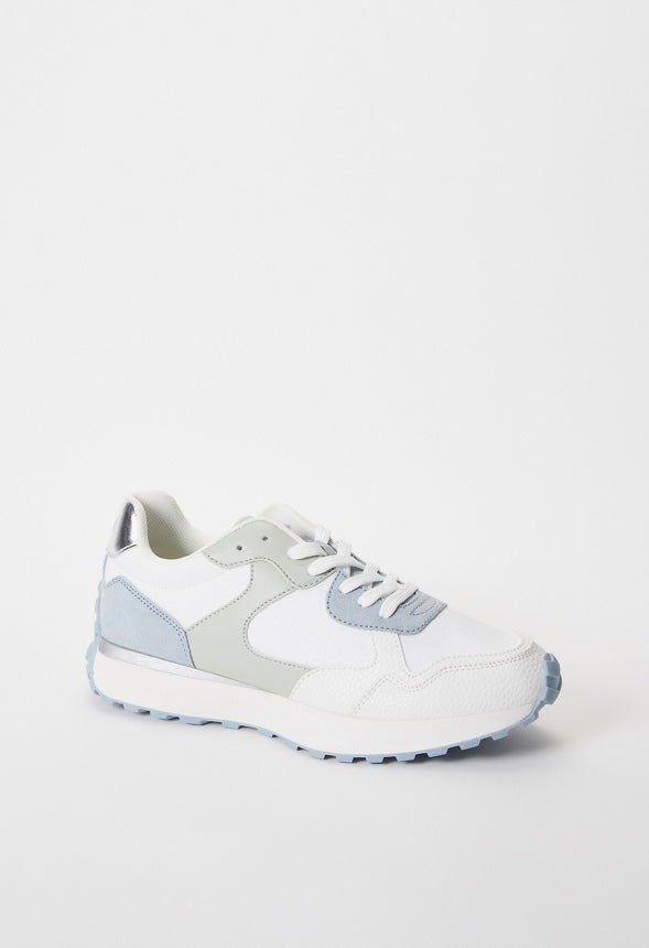 Marsha Retro Sneaker Soft Blue Multi