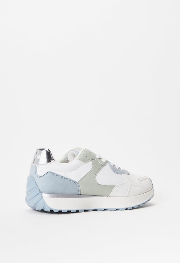Marsha Retro Sneaker Soft Blue Multi
