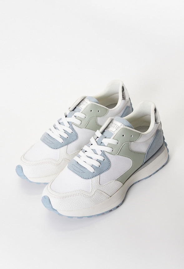 Marsha Retro Sneaker Soft Blue Multi