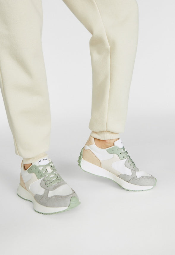 Marsha Retro Sneaker Sage Multi