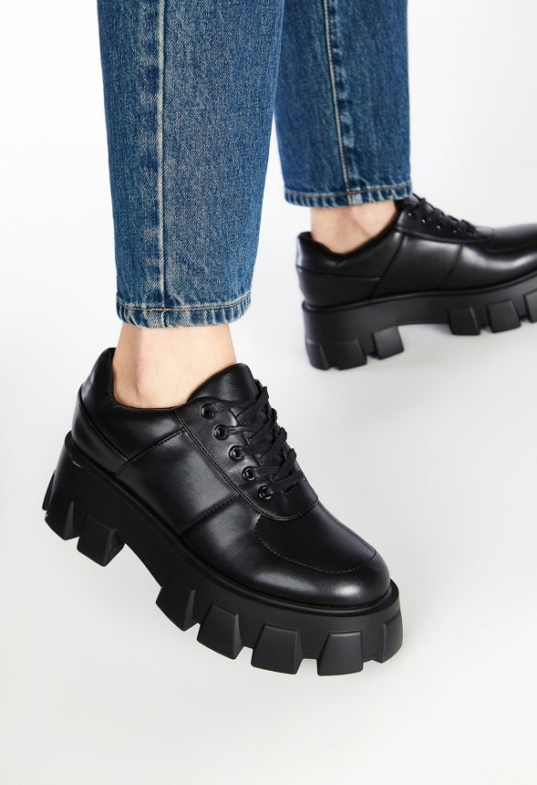 Sabine Oxford Sneaker Black
