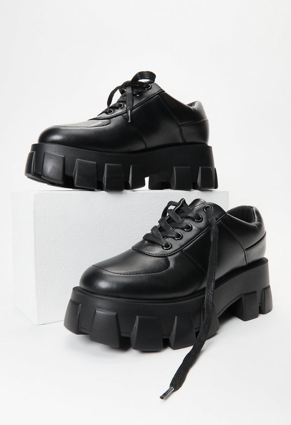 Sabine Oxford Sneaker Black