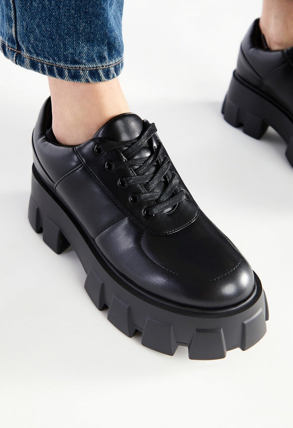 Sabine Oxford Sneaker Black