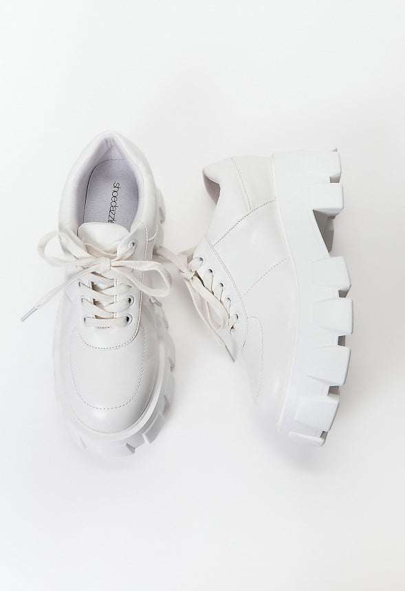 Sabine Lug Sole Sneaker Bright White