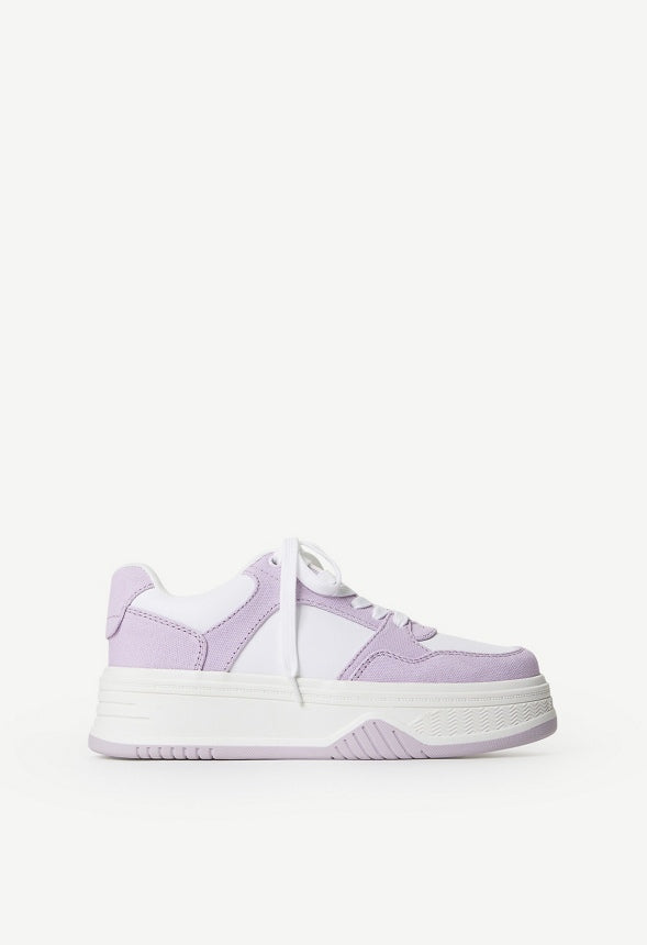 Billie Court Sneaker Orchid Petal/ Bright White