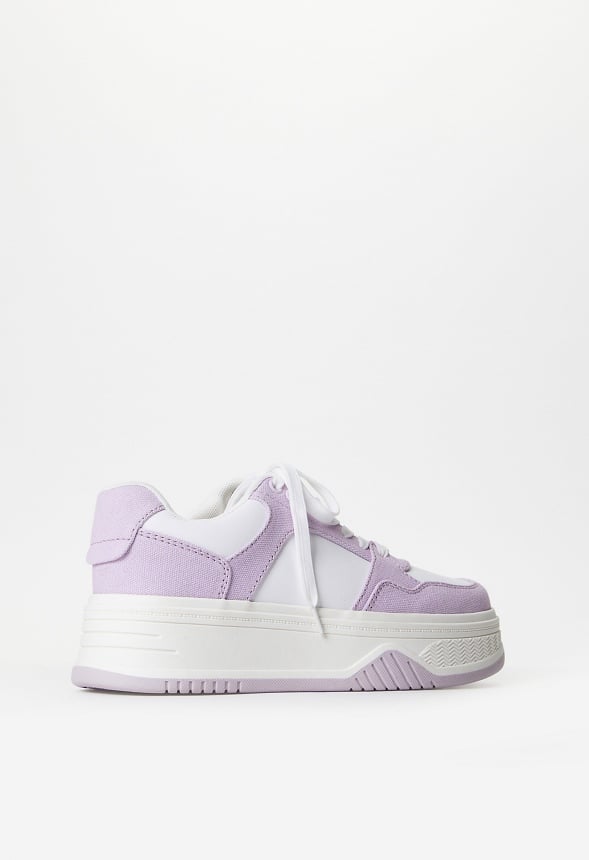 Billie Court Sneaker Orchid Petal/ Bright White
