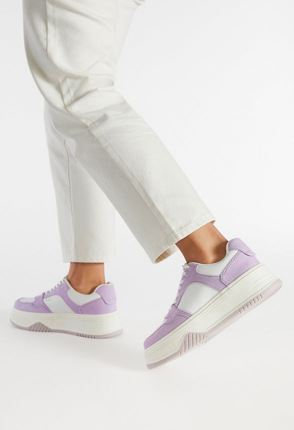 Billie Court Sneaker Orchid Petal/ Bright White