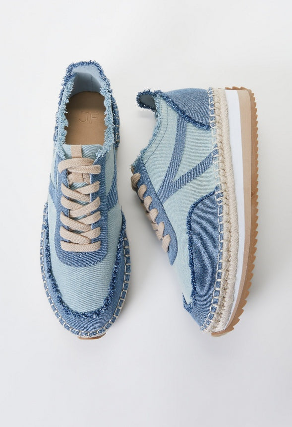 Spencer Sneaker Light Denim/ Medium Denim