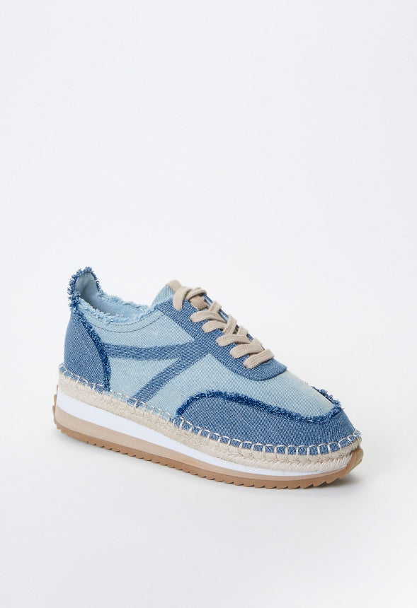 Spencer Sneaker Light Denim/ Medium Denim