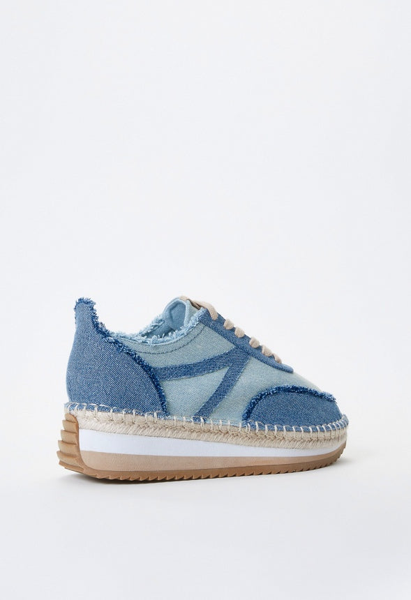 Spencer Sneaker Light Denim/ Medium Denim
