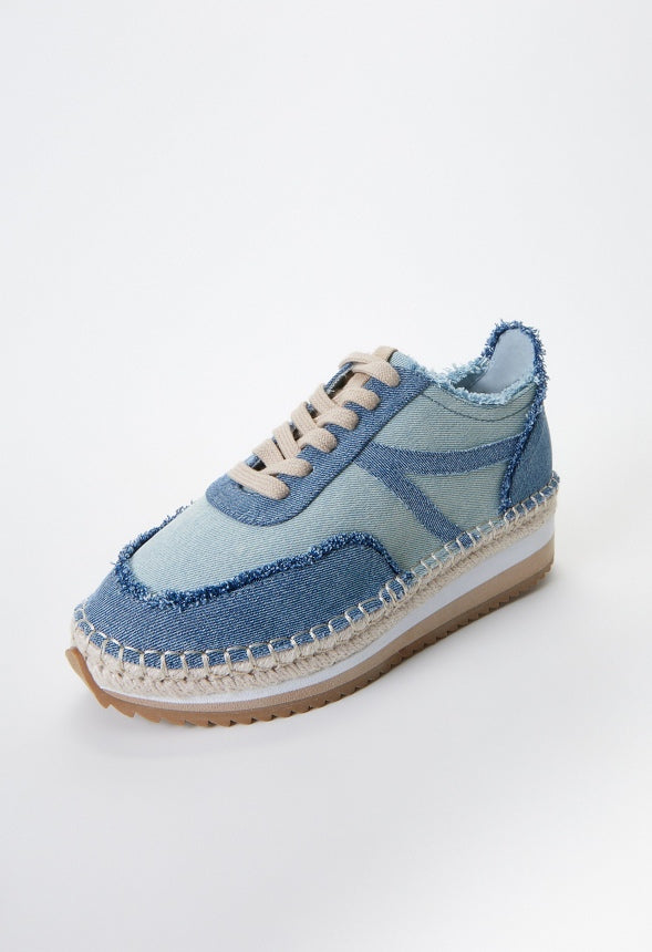 Spencer Sneaker Light Denim/ Medium Denim