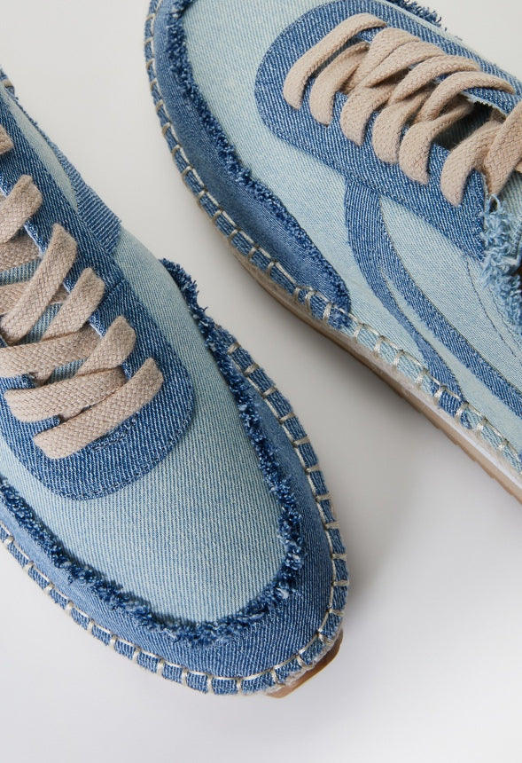 Spencer Sneaker Light Denim/ Medium Denim