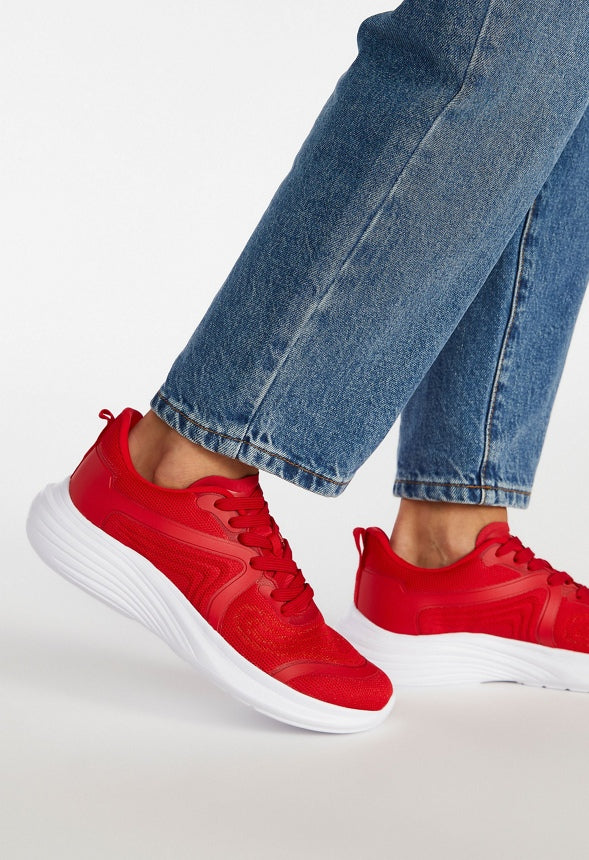 Arielle Athletic Sneaker Salsa Red
