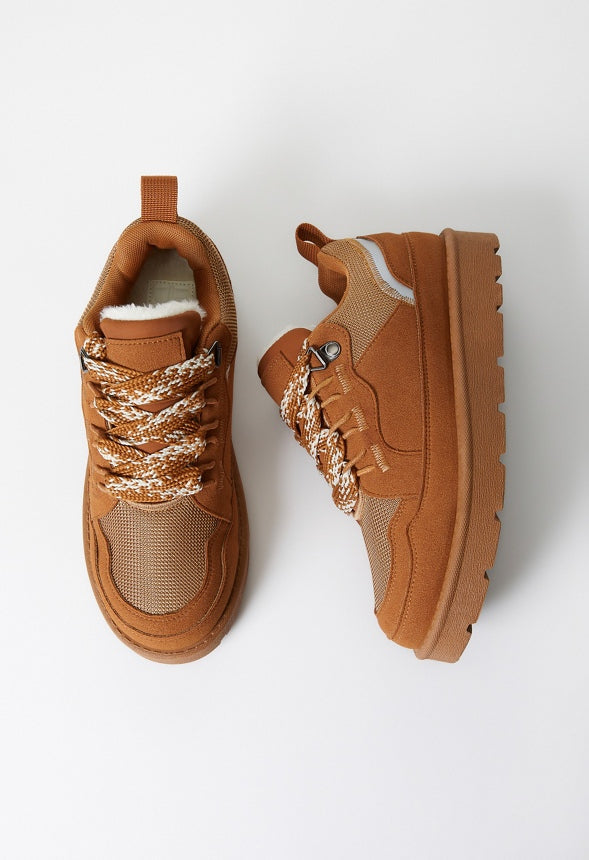 Wren Sneaker Light Camel Multi