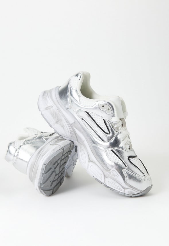Bia Athletic Sneaker Silver Multi
