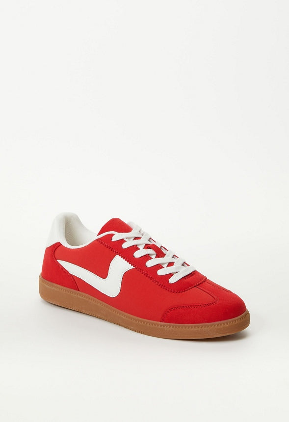 Demi Court Sneaker Salsa Red Multi