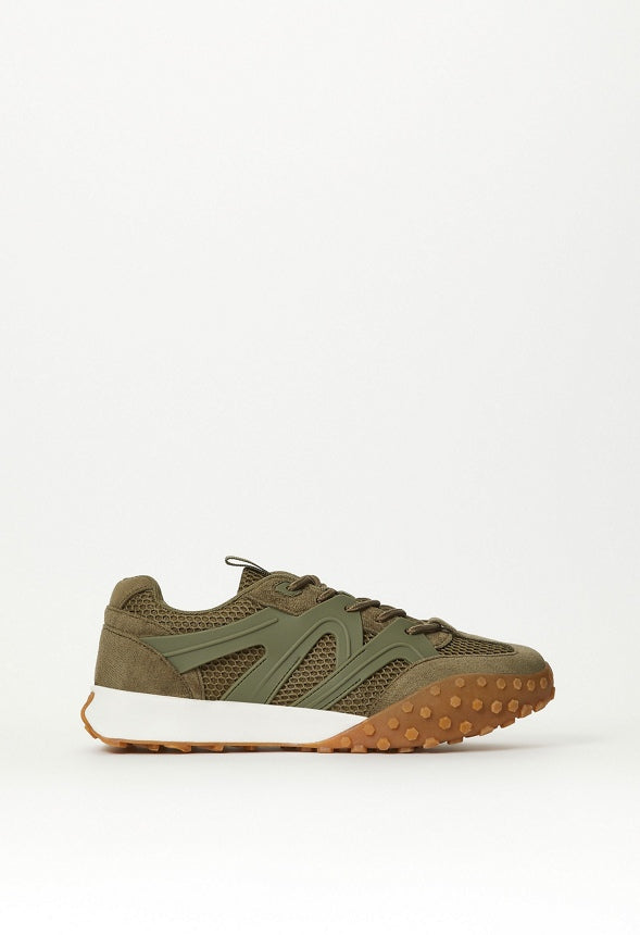 Simone Athletic Sneaker Burnt Olive Multi