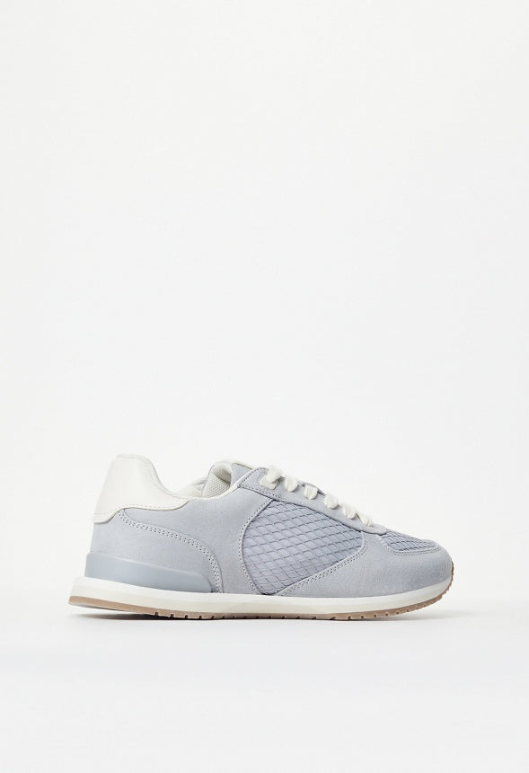 Piper Athletic Sneaker Quarry Grey/ Birch White Multi