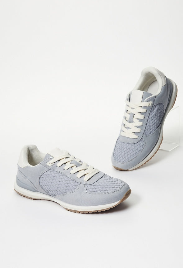 Piper Athletic Sneaker Quarry Grey/ Birch White Multi