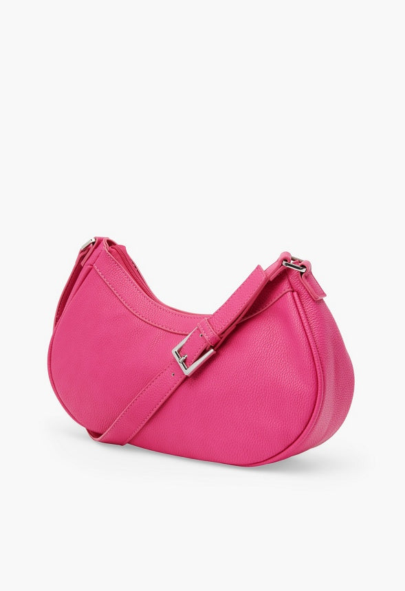 MOTO SHOULDER BAG Fuchsia