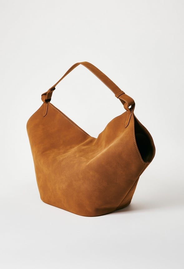 Slouchy Hobo Bag Camel