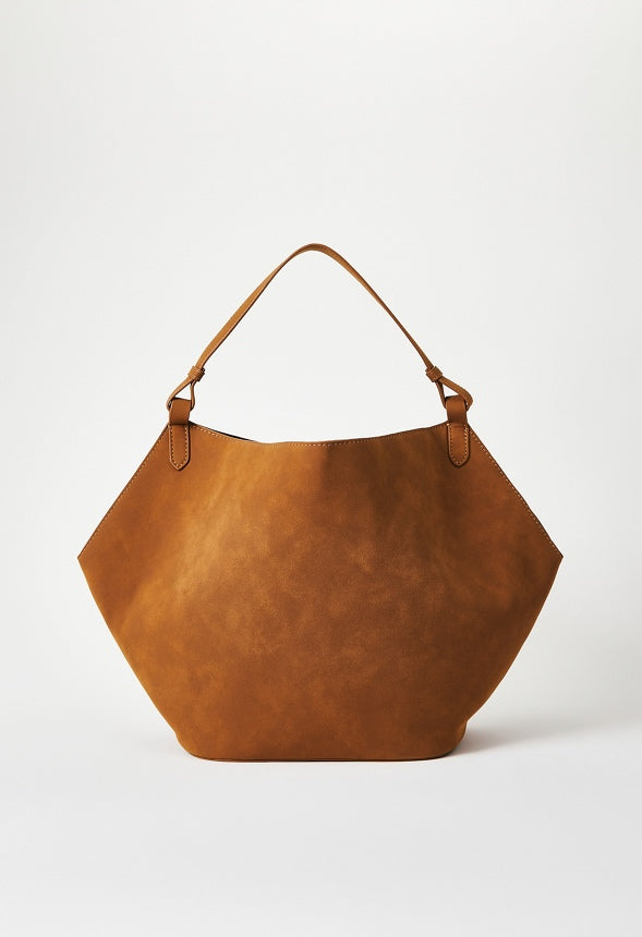 Slouchy Hobo Bag Camel