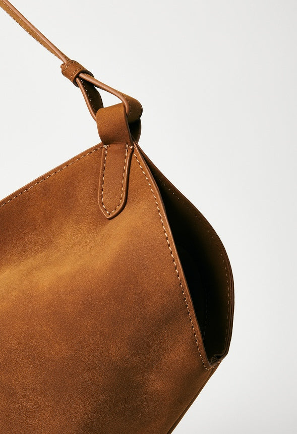 Slouchy Hobo Bag Camel