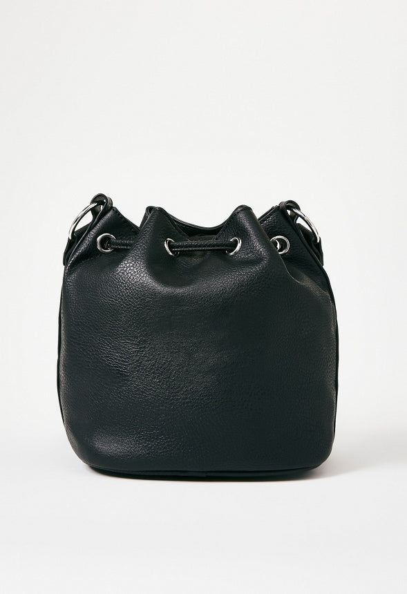 Moto Bucket Bag Black