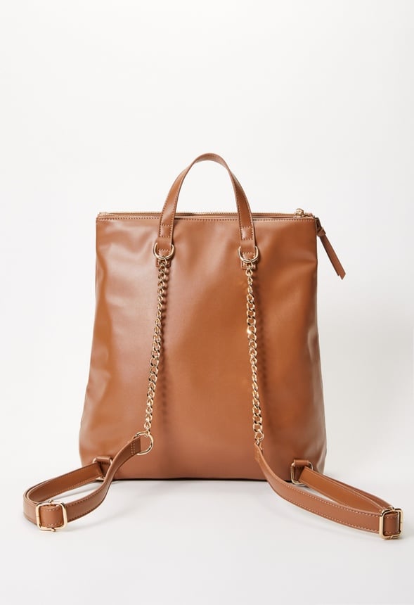 Front Pouch Backpack Camel