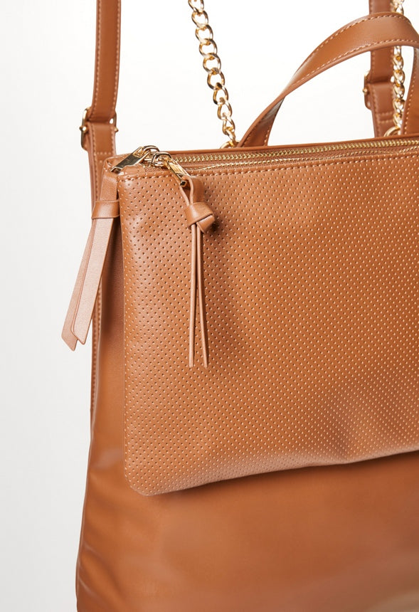 Front Pouch Backpack Camel