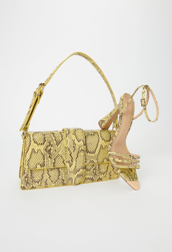 Flap Shoulder Bag Golden Spice