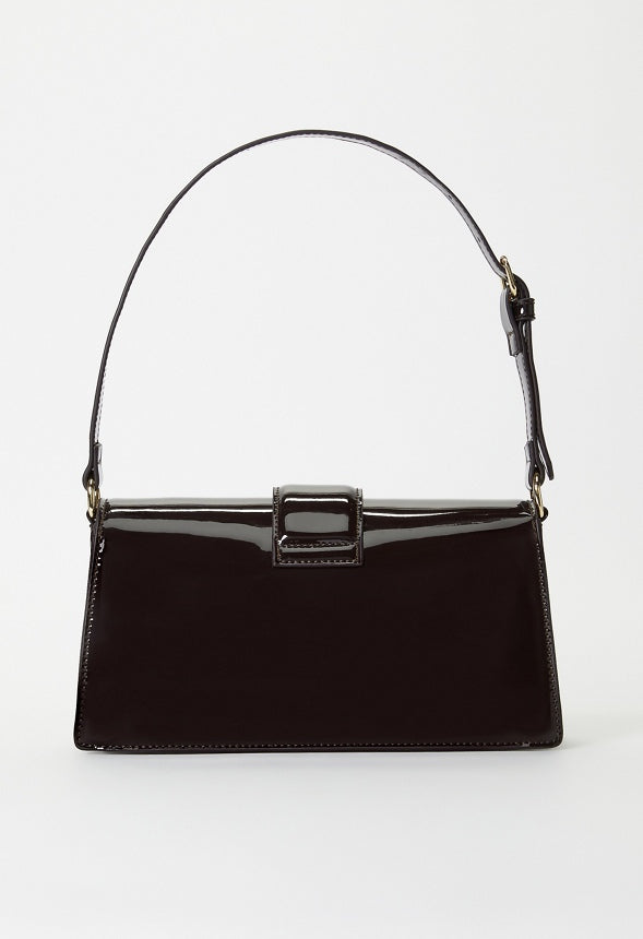 Flap Shoulder Bag Coffee