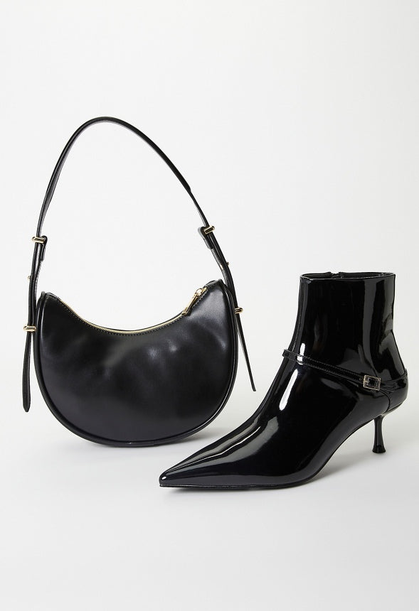 The Minimal Shoulder Bag Black