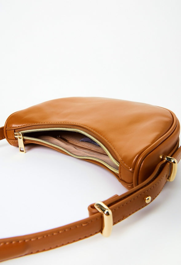 The Minimal Shoulder Bag Camel