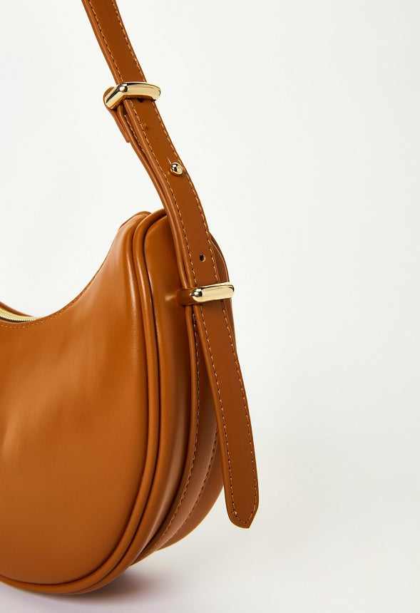 The Minimal Shoulder Bag Camel